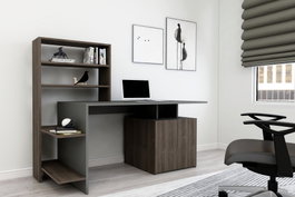 Hanah Home Melis - Nogal, Antracita